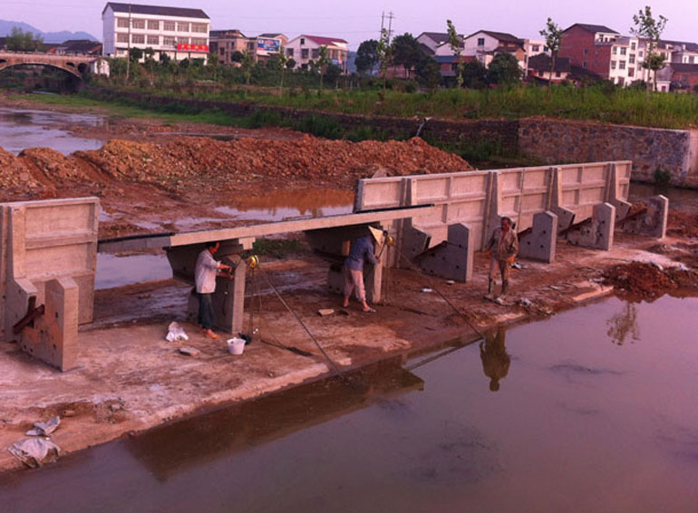 起重葫蘆在水利工程施工中的應用案例01